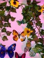 img 1 attached to 3D Colorful Butterfly Wall Stickers DIY Art Decor Crafts For Party Cosplay Wedding Offices Bedroom Room Magnets Glue SmartWallStation 84 PCS Set review by Emanuel Frison