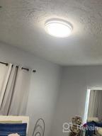 картинка 1 прикреплена к отзыву Современный круглый светодиодный потолочный светильник - Водонепроницаемый потолочный светильник 24 Вт с естественным светом для спальни, кухни, ванной комнаты, гостиной, коридора - Улучшенная оптимизация поисковой системы (SEO) от Shane Watson