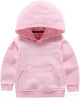 ziweistar unisex toddler baby hoodies sweatshirt: stylish hooded pullover for little boys and girls - perfect fall/winter clothes logo