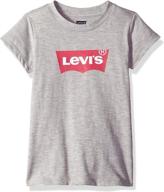 levis girls batwing t shirt super girls' clothing ~ tops, tees & blouses logo