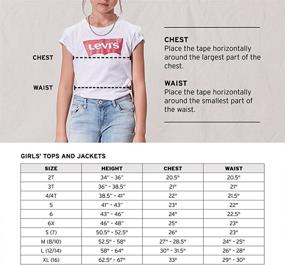 img 1 attached to Levis Girls Batwing T Shirt Super Girls' Clothing ~ Tops, Tees & Blouses