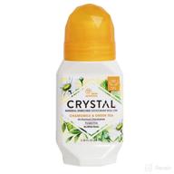 chamomile crystal deodorant essence roll: all-natural odor protection logo