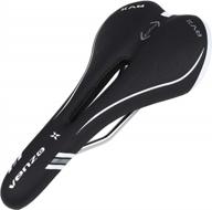 comfortable racing saddle for road and mountain bikes - venzo bicycle seat logo