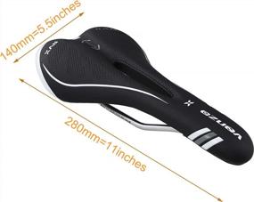 img 2 attached to Comfortable Racing Saddle For Road And Mountain Bikes - Venzo Bicycle Seat