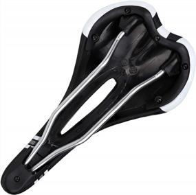 img 1 attached to Comfortable Racing Saddle For Road And Mountain Bikes - Venzo Bicycle Seat