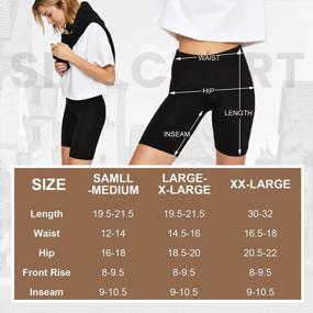 img 1 attached to Get Comfy And Confident With GAYHAY 3 Pack High Waisted Tummy Control Biker Shorts For Women - Perfect For Yoga, Running, And Cycling
