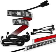 enhance your aura: 2pc opt7 aura led expansion pack for mesmerizing 12-inch strips with splitters and extensions логотип