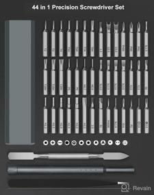 img 3 attached to 🔧 Универсальный и компактный: Набор магнитных прецизионных отверток Banshu 45 в 1 - идеально подходит для ремонта iPhone, планшета, Xbox, PS4, часов, очков и многого другого.