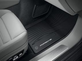 img 1 attached to Porsche Panamera 2017+ Genuine All-Weather Floor Mats