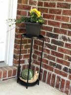 img 1 attached to Black Amazon Basics Plant Stand - Elevate Your Greenery! review by Brandon Guidroz