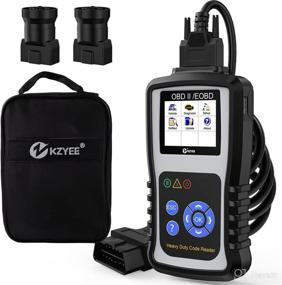 img 4 attached to 🔧 KZYEE KC601 Heavy Duty Scan Tool: Advanced Diesel Truck Diagnostic Scanner with Live Data/ECU Info for J1587/J1708 J1939 Transmission and DPF Codes