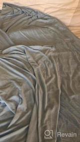 img 6 attached to Stay Cool & Sleep Better With LUXEAR Double-Sided Cooling Blanket For Night Sweats & Hot Sleepers - Lightweight, Breathable & Machine Washable