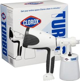 img 4 attached to Clorox Turbo Handheld Power Sprayer: Lightweight Disinfectant Cleaner for Small Businesses, Covers Large Areas