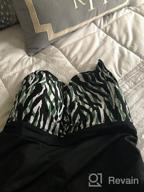 img 1 attached to 👙 Septangle Retro Swimdress with Tummy Control, Slimming and Shaping Swimsuit for Women review by Vishal Geske