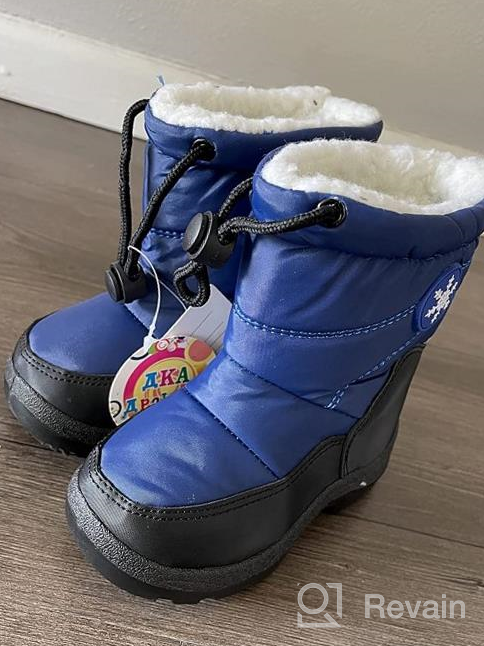 img 1 attached to Blikcon Outdoor Weather Winter 🌦️ Toddler Boys' Shoes: The Perfect Outdoor Footwear! review by Benjamin Glasper