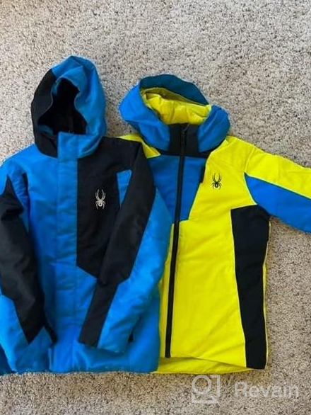 img 1 attached to 🧥 Top-Quality Spyder Boy's Ambush Jacket (Big Kids): A Perfect Blend of Style and Function review by James Lozoya