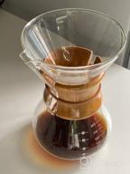 img 1 attached to ☕ Hand-Blown Chemex Coffee Maker - 3 Cup Capacity: Enhance Your Brewing Experience! review by Agata Kusiciel ᠌