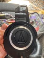 img 2 attached to Black Audio-Technica ATH-M50X Professional Grade Studio Monitor Headphones with Detachable Cable - Critically Acclaimed review by Iori Yagami ᠌