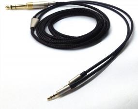 img 4 attached to NEW NEOMUSICIA Replacement Cable Compatible With Hifiman HE400S, HE-400I, HE-400I（2.5Mm Plug Version）, HE560, HE-350, HE1000, HE1000 V2 Headphone 3.5Mm And 6.35Mm To Dual 2.5Mm Jack Male Cord 1.2M/4Ft