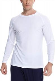 img 3 attached to Sykooria 3 Pack Men'S Long Sleeve Athletic Shirts - UPF 50+ Sun Protection, Lightweight, Quick-Dry, And Cooling Workout Tees
