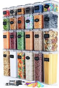 img 4 attached to Chefs Path Airtight Storage Container Storage & Organization best: Kitchen Storage & Organization