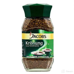 img 1 attached to Premium Jacobs Kronung Instant Coffee – 200g/7.05oz (Pack of 6): Rich Flavor and Convenience All in One!