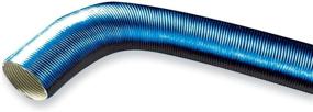 img 2 attached to 🔥 010431 Blue Cool-Tube Extreme Heat Reflective Sleeve - 1" x 3' - Improved SEO
