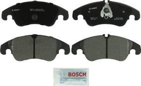 img 1 attached to 🔥 Bosch BP1322 QuietCast Premium Semi-Metallic Disc Brake Pad Set for Audi A4, A5, A6, A7, Q5, S4, S5; Mercedes-Benz E300; Front - Top Performance Brake Pads!