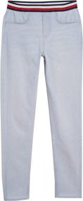 img 2 attached to 👖 Tommy Hilfiger FA21BOWERY 14 Joggers - Girls' Clothing Pants & Capris