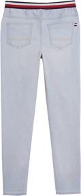 img 1 attached to 👖 Tommy Hilfiger FA21BOWERY 14 Joggers - Girls' Clothing Pants & Capris