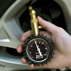 img 1 attached to 🔍 JACO Elite Low Pressure Tire Gauge - Accurate Reading up to 30 PSI