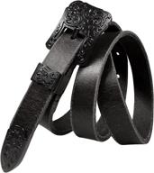 western crystal rhinestone cowgirl studded women's accessories : belts logo