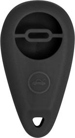 img 3 attached to 🔑 Black Silicone Cover Protective Case Replacement for Remote Key Fobs with FCC CWTWB1U819 by Keyless2Go