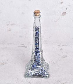 img 3 attached to Beautifully Crafted AMOYSTONE Crystal Stone Wishing Bottle With Healing Lapis Chips - Perfect For Home And Office Decoration
