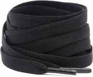 upgrade your shoes with delele 5/16" flat shoelaces for athletic sneakers and boots logo