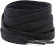 upgrade your shoes with delele 5/16" flat shoelaces for athletic sneakers and boots logo