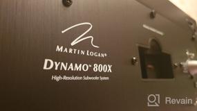 img 5 attached to Улучшите свой звуковой опыт с сабвуфером MartinLogan Dynamo 800X - 10 дюймов, 300 ватт, в комплекте приложение для управления сабвуфером - черный