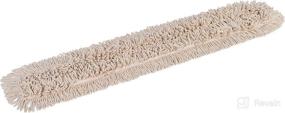 img 2 attached to 🧹 Bristles 3548 48 Inch Disposable Dust Mop Head - Cleaning Pad, 48 x 5, Pack of 1