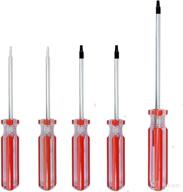 🔧 skziri triangle screwdriver set - magnetic screwdrivers for electronic toys - 5 sizes triangle head driver tool kit логотип