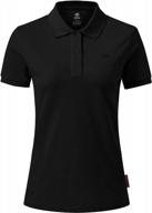 женская футболка-поло mofiz outdoor sports с коротким рукавом wicking polo black l логотип