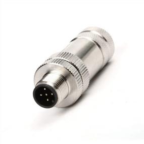 img 4 attached to M12 Connector 5-Pin A Coding FTP IP67 Waterproof Industrial Sensor Plug Adapter - VELLEDQ Field Assembly (Male, 5 Contacts - Straight)