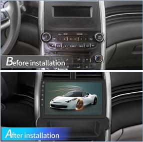 img 3 attached to Автомобильный радиоприемник AWESAFE, стерео Andriod 10 для Chevrolet Chevy Malibu 2013 2014 2015, поддержка Carplay, Android Auto