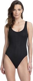 img 3 attached to Gottex Womens Scoop Swimsuit Serenade Women's Clothing via Swimsuits & Cover Ups