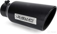 jinsanity performance universal stainless tailpipe replacement parts : exhaust & emissions logo