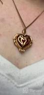 img 1 attached to Angel Wing Love Heart Necklaces: Stunning Silver/Gold Tone Pendant Jewelry Gifts For Women On Christmas, Valentine'S Day, Anniversaries, Birthdays And More! review by Katrina Brown