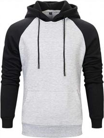 img 1 attached to Men'S Pullover Hoodie With Kangaroo Pocket - DUOFIER Hooded Sweatshirt
