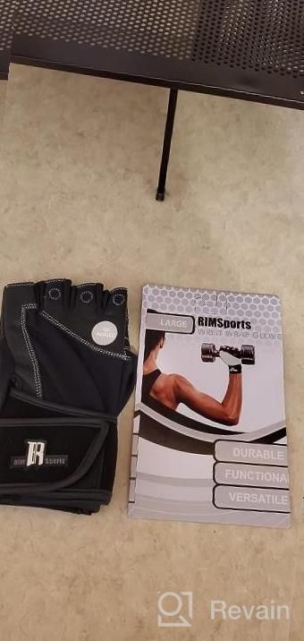 img 1 attached to Premium Leather Weight Lifting Gloves With Wrist Support - Supreme Protection For Pullups, Deadlifts & More! review by Matt Buchanan