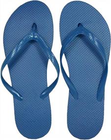 img 3 attached to 👣 Large Assortment of Colorful Flip Flops - Wholesale Pack with 48 Pairs for Men, Women, and Kids - Ideal for Weddings, Beach, Pool Parties - Bulk Slippers