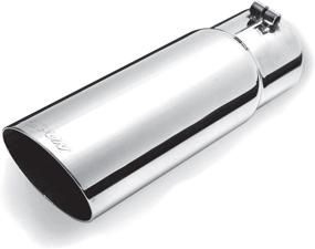 img 2 attached to Gibson 500379 Exhaust Tip in Polished Stainless Steel