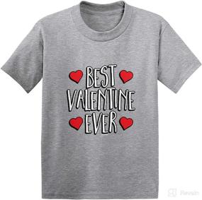 img 4 attached to Valentine's Day Special - ❤️ Heart Love Cute Infant/Toddler Cotton Jersey T-Shirt